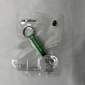 New A Bathing Ape Bape Green Aluminum‎ Alloy Bottle Opener Keychain Streetwear